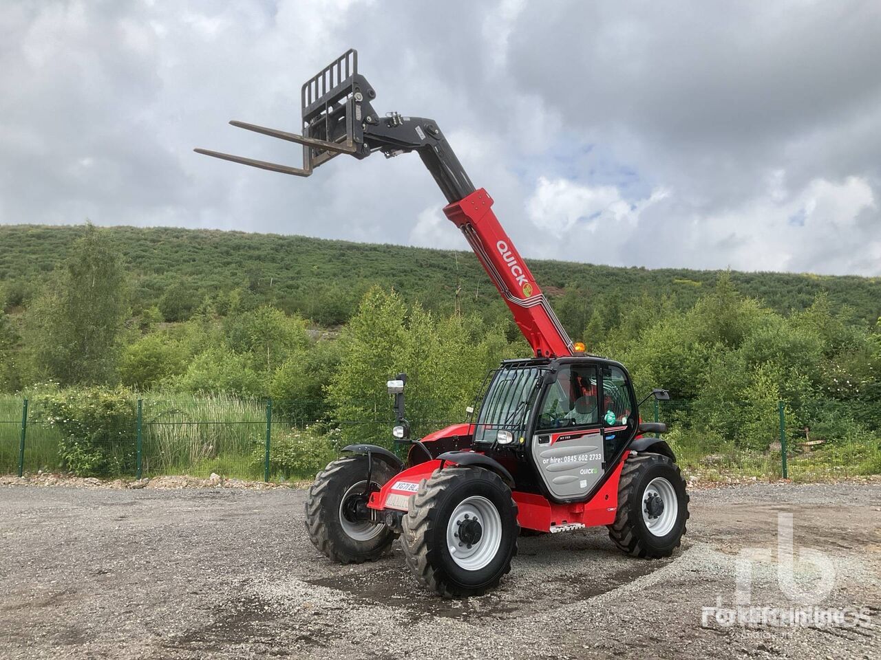 телескопический погрузчик Manitou MT733